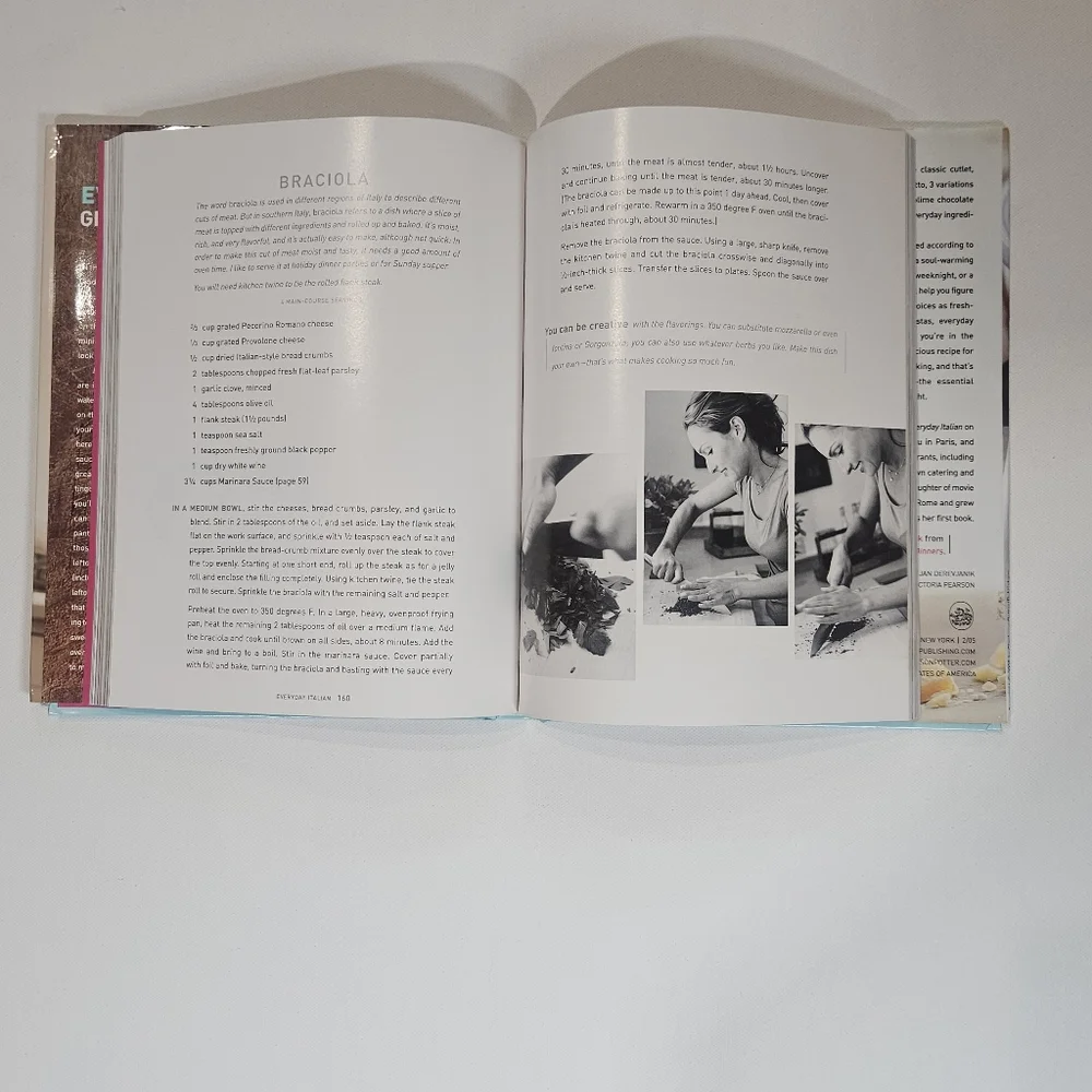 Giada De Laurentiis‎ Everyday Italian Cookbook Food Network Hardcover